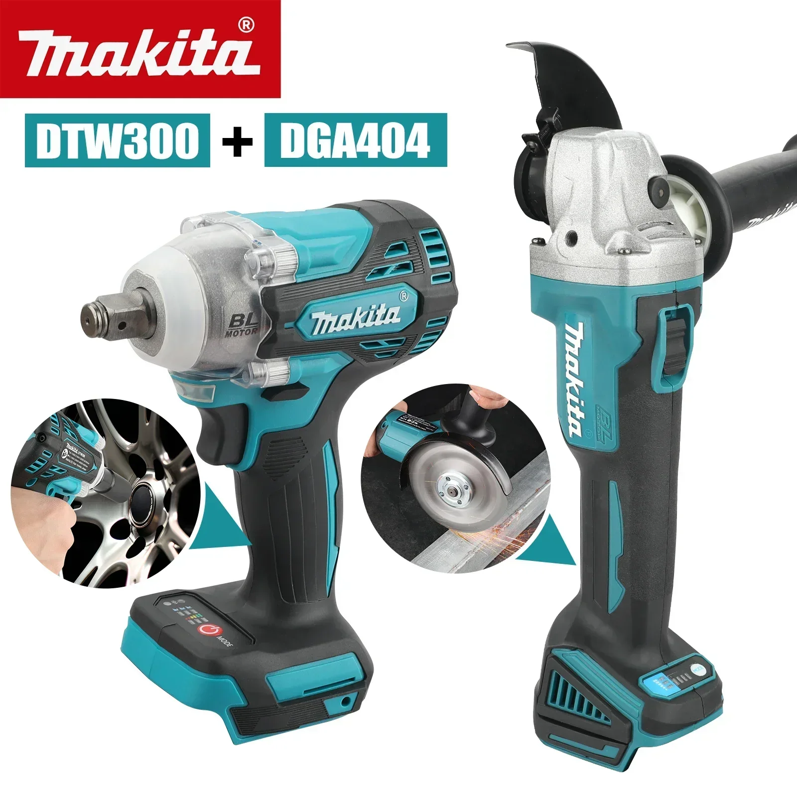 Makita DTW300 Or DGA404 Combo: - Makita Drill Dtw300 ulasan dan harga