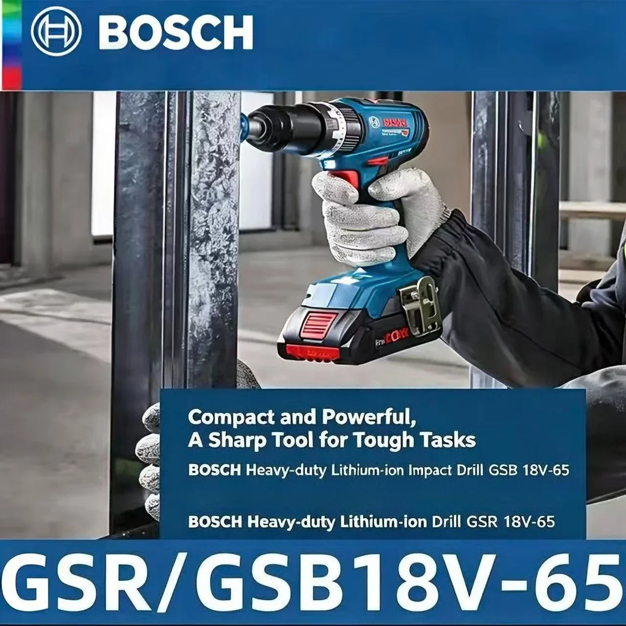Compact Bosch GSR 18V-65,GSB 1 - Bosch Drill Gsb 18V ulasan dan harga